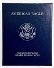 2001-W American Silver Eagle Proof $1 Coin – OGP Box & COA Included