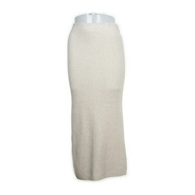 Primark Cares, Maxirock, Größe: 38/40, Beige, Acryl/Nylon/Polyester #ovL