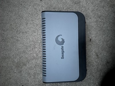 Seagate 150GB USB External Hard Disk Drive Gray Black Portable Storage Device