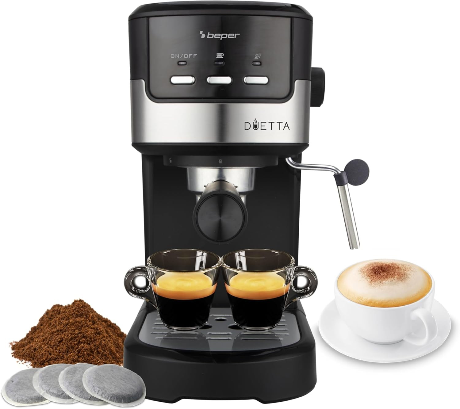 Recensione Beper Duetta P101CAF100: Macchina Caffè Professionale Casa