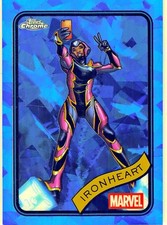 2025 Topps Chrome Sapphire Edition Marvel #71 Ironheart