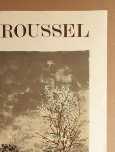 Pierre ROUSSEL — Affiche originale d'exposition en lithographie, Galerie Drean Devitt, Paris — vue 3 sur 6