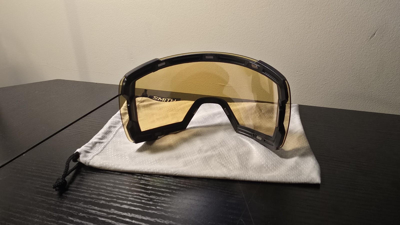 Smith I/O Mag XL ChromaPop Storm Yellow Flash Replacement Lens for Enhanced Clarity and Contrast