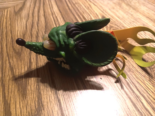 vintage Rat Fink flaming antenna topper