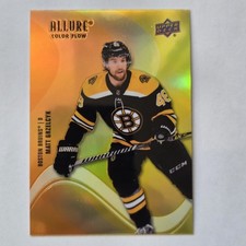 2022-23 Upper Deck Allure - Color Flow Matt Grzelcyk #SF-8 Orange Yellow