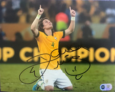 David Luiz signed 10x8 photo Image C RACC Trusted Seller ACG CERT COA
