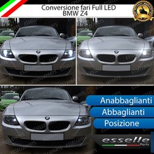 CONVERSIONE FARI FULL LED BMW Z4 ANABBAGLIANTE ABBAGLIANTE LUCI DI POSIZIONE