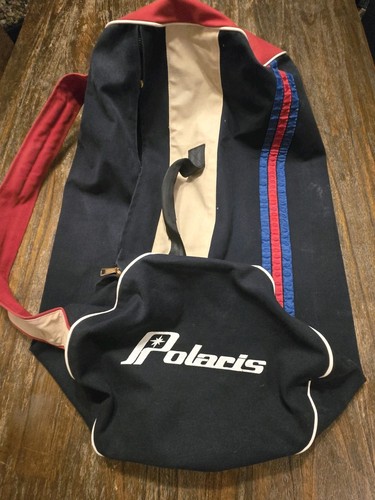 Huge Vintage Polaris Gear Duffel Bag For Atv,Snowmobile 36×16×16 - Picture 18 of 24