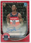 2025-26 Bowman Jamir Watkins #BCA-JW Red Geometric Auto RC /5