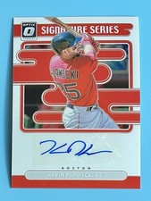2021 Panini Donruss Optic Signature Series Kevin Plawecki #SS-KP Autograph