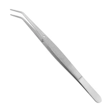 ProDent USA 6" College Dressing Pliers Smooth Cotton Tweezer Dental Utility Tool