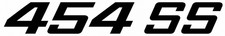 7.5 Chevy Chevrolet 454 Ss Bowtie Die Cut Vinyl Decal Sticker Racing Window