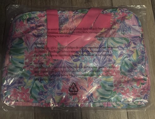 Disney x Lilly Pulitzer Bag Dreamin Beale Weekender Minnie Daisy Pink Parks NWT - Picture 8 of 12