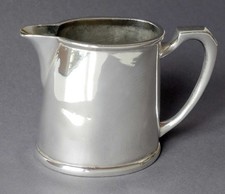 antik Sahne Milch Kännchen Mappin & Webb Princes Plate London & Sheffield Silber