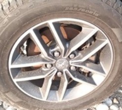 Jeep Grand Cherokee 18X8 Aluminum Wheel Rim OEM LKQ