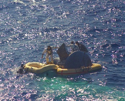 GEMINI 5 CREW RECOVERY PHOTOGRAPH PHOTO PRINT