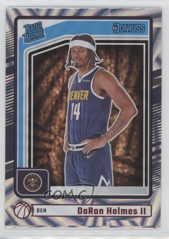 2024-25 Panini Donruss Rated Red Wedges DaRon Holmes II #213 Rookie RC 1j59