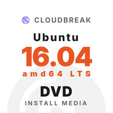Ubuntu 16.04 amd64 LTS Bootable/Live Install DVD NEW