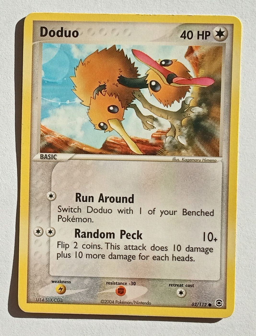 Pokemon - Doduo - FireRed LeafGreen 62/112 - Common - LP
