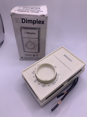 Dimplex TD 902 Line Voltage Wall Thermostat Kit, Double Pole, 120/208/240VAC