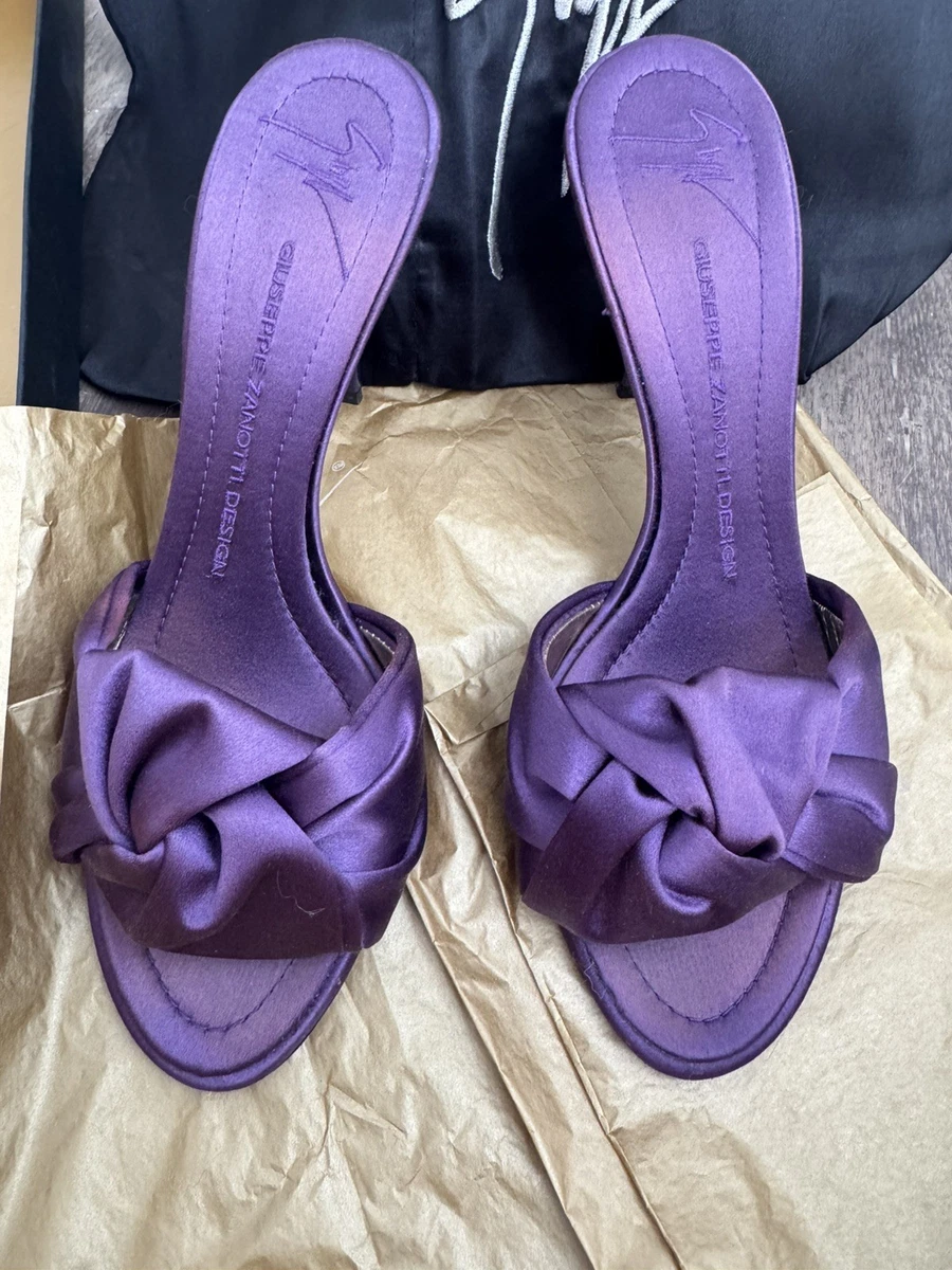 Giuseppe Zanotti・パープルミュール38 Giuseppe Zanotti Heels Purple for sale | eBay
