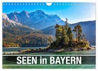 "Calendar 2027 · US Version · Lakes In Bavaria (Wall Calendar 2027 12\" × 8\" Lands"