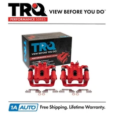 TRQ Performance Rear Performance Brake Caliper Set Fits Nissan