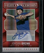 2014 Panini Elite Extra Edition #17 Jordan Brink Signatures #/799