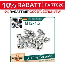 20x Radmuttern Kegelbund für Ford C-Max Escort V Fiesta Focus Alufelgen M12x1,5