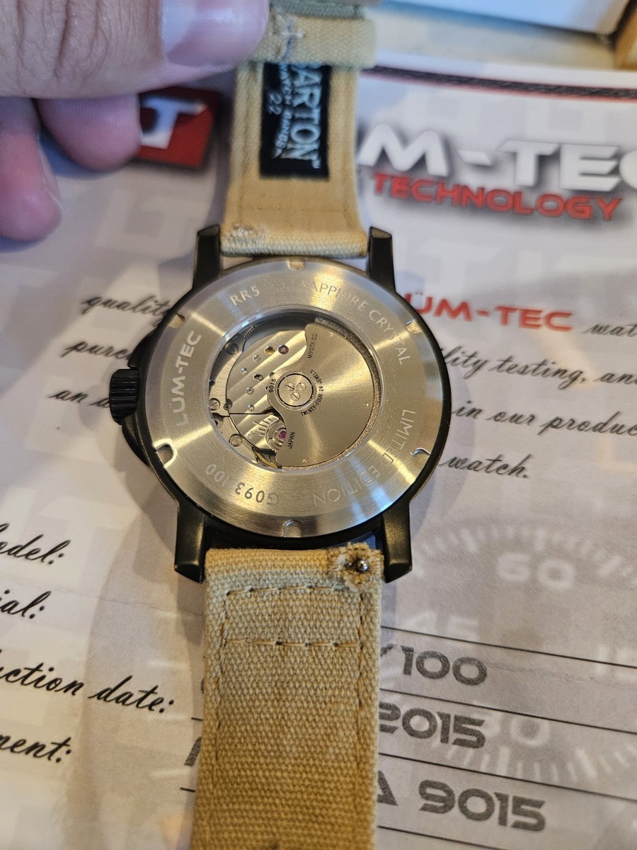 Lum Tec RR5 /100 Automatic Mens Watch View 5