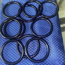 New 10 pack of Welded Rings in 1/4 Sizes and Finishes Heavy Ring