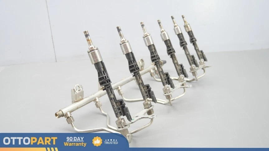 Комплект топливных форсунок высокого давления для газового двигателя BMW X3 F25 3,0 л L6 N55 2011-2016 годов выпуска - Изображение 3 из 4