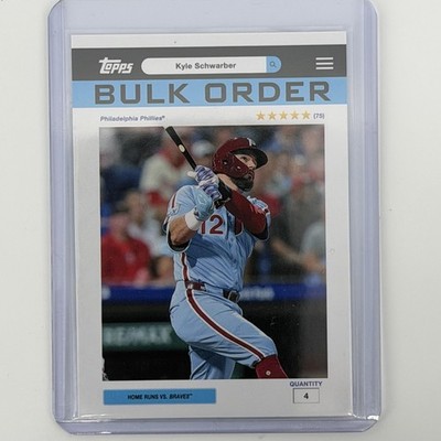 2026 Topps #BO-5 Kyle Schwarber Flagship Collection Bulk Order