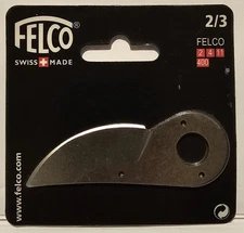 FELCO Swiss Made Pruner Replacement Cutting Blade 2/3 fits Felco 2 4 11 400