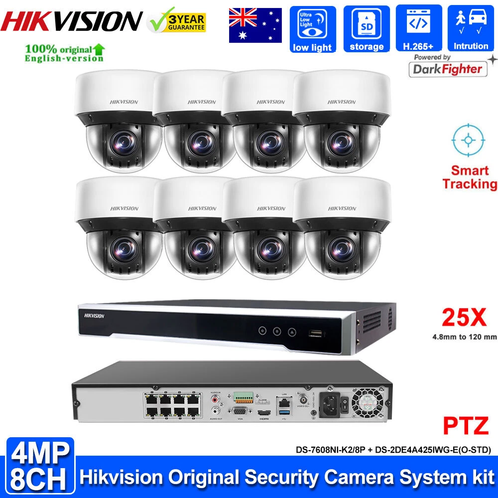 Hikvision 8ch hotsell cctv kit