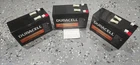 3- 12v 7ah Duracell DURA12-7F2 12V 7AH SLA Battery F2 Terminal - 3 Pack + Spades
