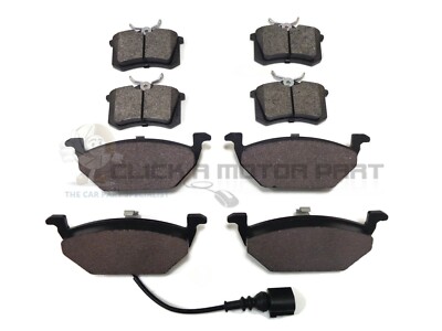 SKODA RAPID 2013-2017 FRONT & REAR BRAKE PADS SET (CHECK DISC SIZE 256MM)