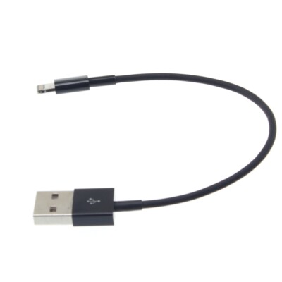 For iPhone 11 12 13 14 Plus Pro Max Short USB Cable Charger Cord Power Wire Fast