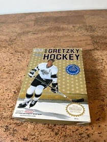 Wayne Gretzky Hockey Game New Open Box Complete Nintendo 1991 White Jersey NES