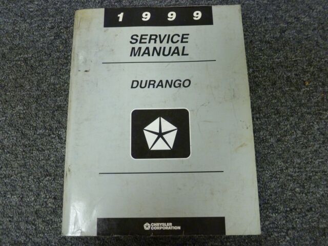 1999 Dodge Durango SUV Shop Service Repair Manual 5.2L 5.9L V8 4WD eBay