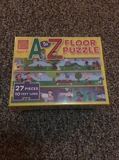 10 FT A-Z Alphabet Floor puzzle for children 27 pc. BH Kids Little Words Matter