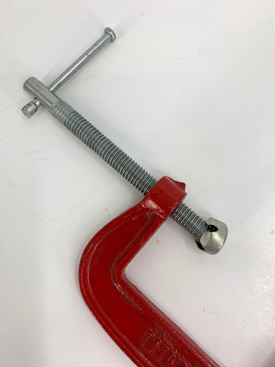 EYSOLD 3 Piece C-Clamp, Heavy Duty Steel C Clamp Set With 3 Inch, 4