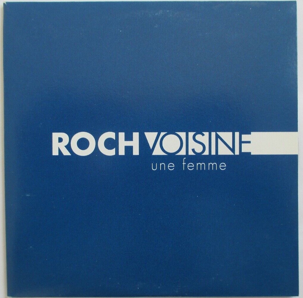 ROCH VOISINE - CD SINGLE PROMO ""UNE FEMME""