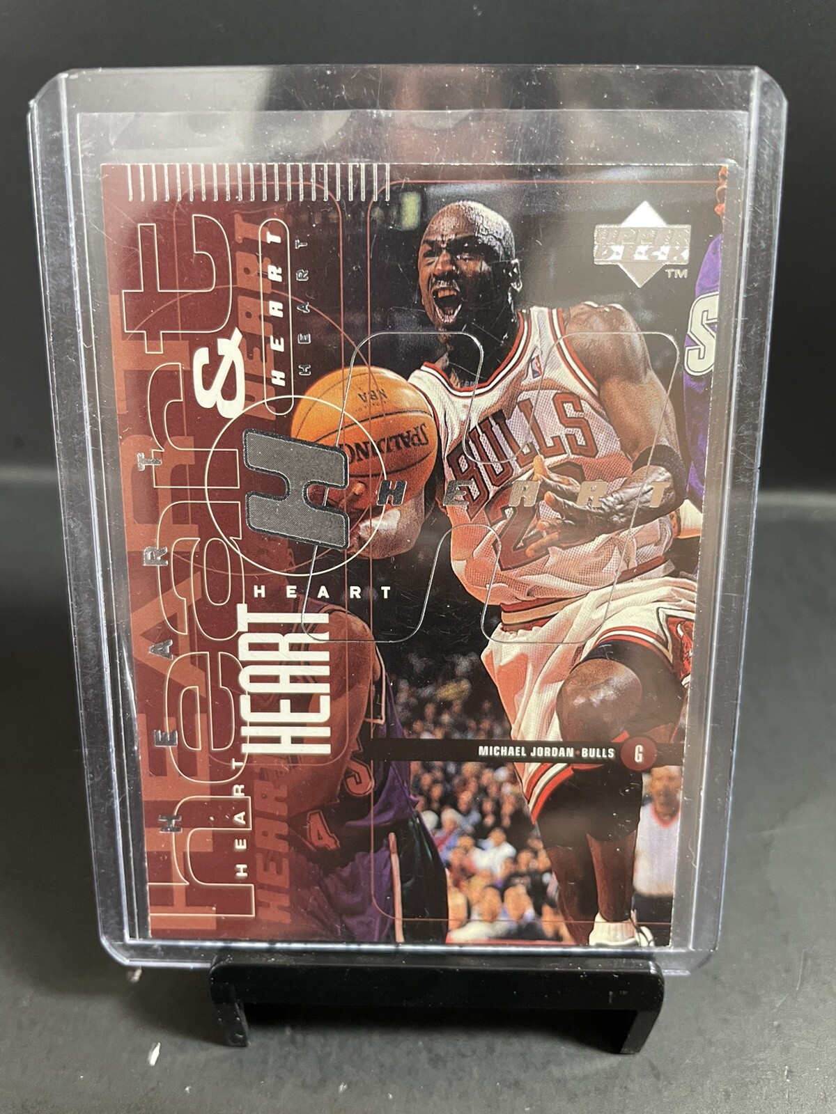 MICHAEL JORDAN/MICHAEL JORDAN 1998-99 UPPER DECK HEART AND SOUL INSERT BULLS #26