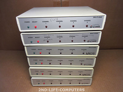 MC COMM MULTI-RAD 4 CHANNEL + RS-232 Configuration - EXCL PSU