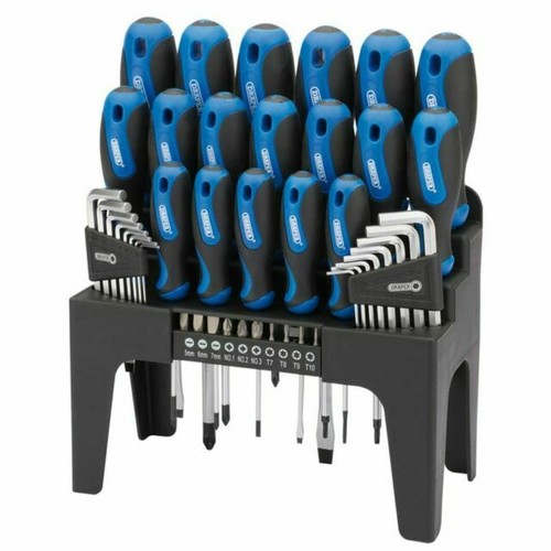 Bit-Set 40-teilig – Torx, Sechskant & Spline Bits Für 3/8" Und 1/2" Antrieb, Chrom-Vanadium-Stahl, In Kunststoffkoffer