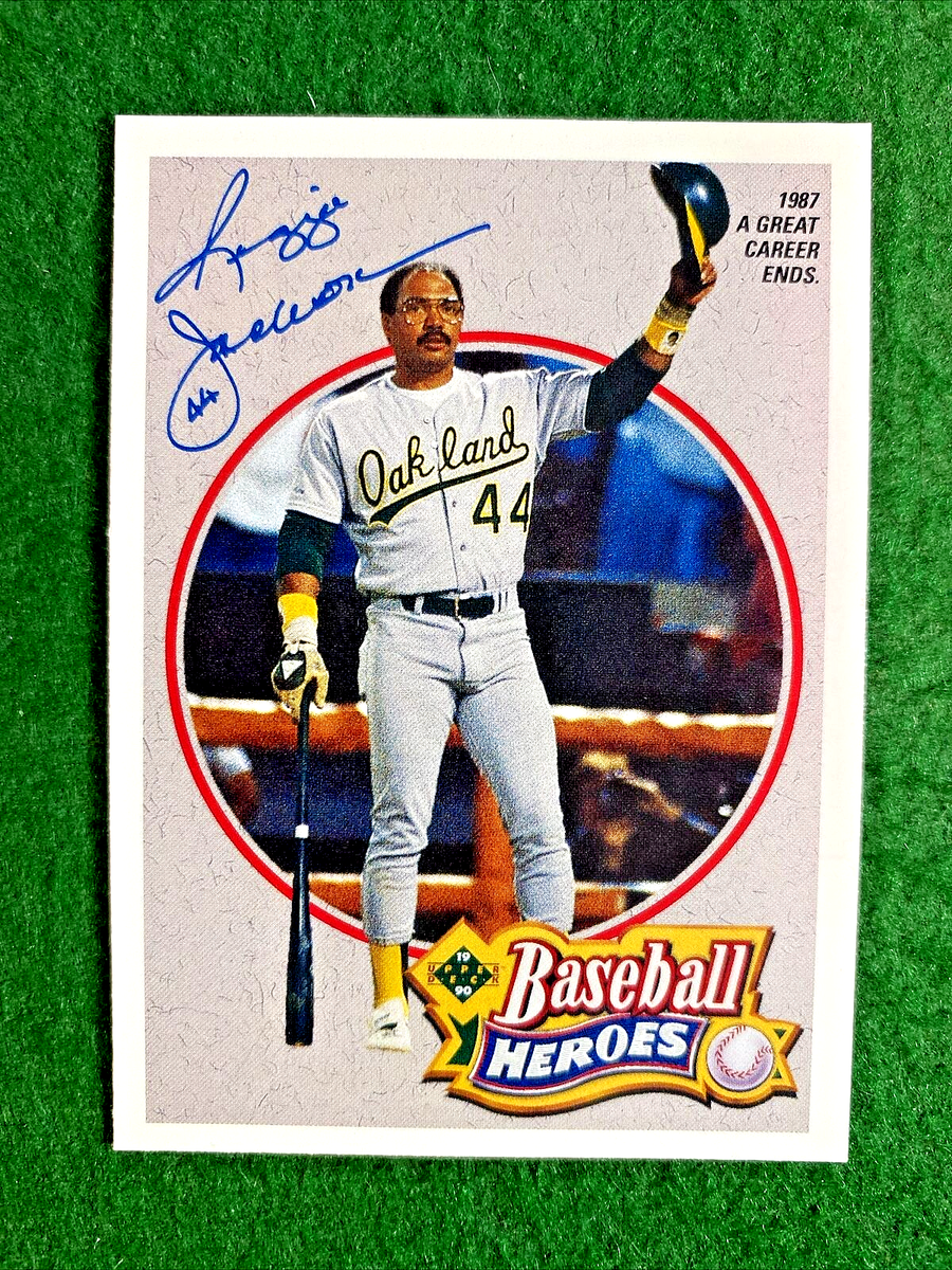 ⚾ 1990 Upper Deck #8/9 Reggie Jackson baseball heroes Yankees MLB