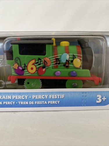 THOMAS & FRIENDS PARTY TRAIN PERCY Motorized 2021 Edition NEW NRFP - Picture 3 of 7