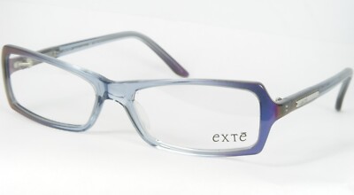 EXTE EX 098 03 BLUE GRADIENT TEAL PURPLE EYEGLASSES EX09803 52-16-130mm Italy