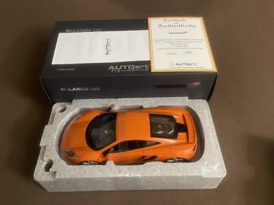1/18  AutoArt Mclaren 12c MP4 Orange New 76006